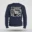 Straight Outta Pollachi Men/Unisex Sweatshirt in Navy Blue Color